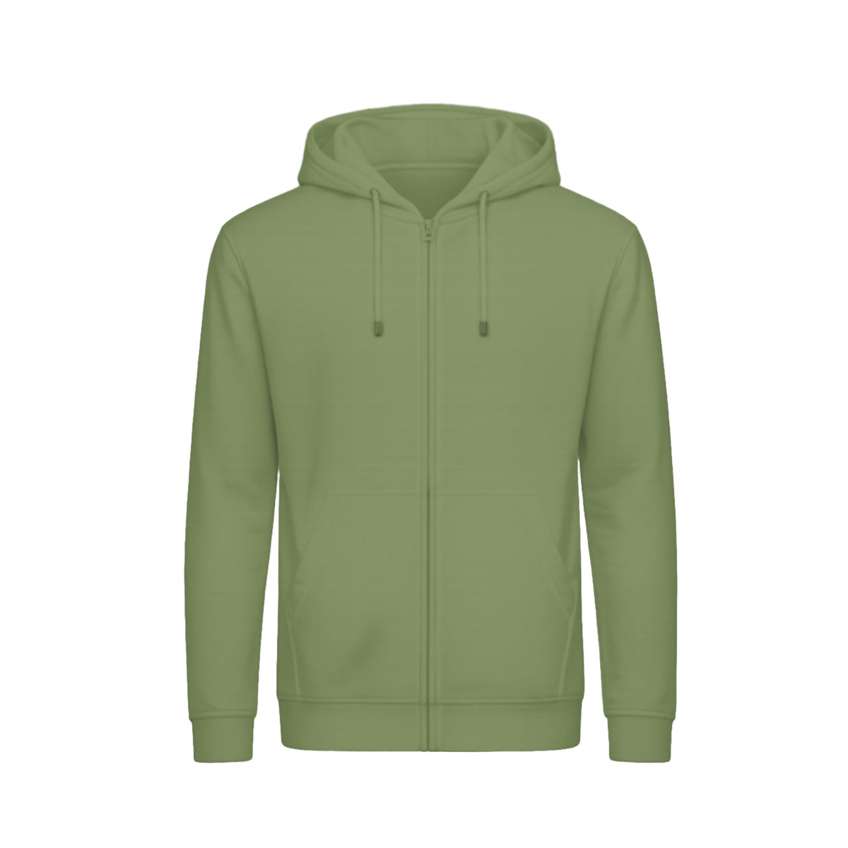 Hoodiejacke Heavy BYB Olive
