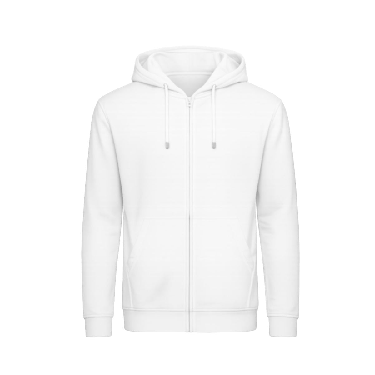 Hoodiejacke Heavy BYB White
